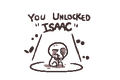 An older version of Tarnished Isaac's unlock portrait
